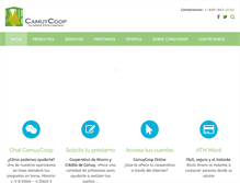 Tablet Screenshot of camuycoop.com